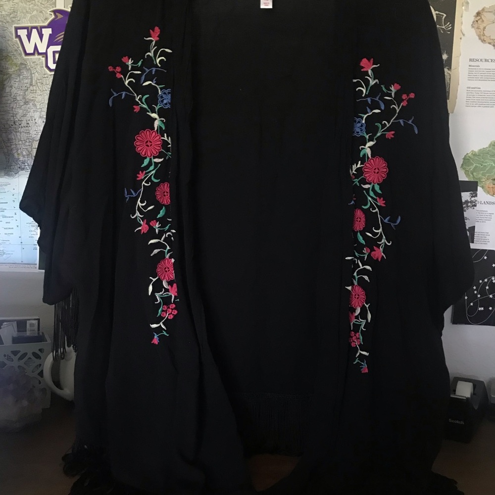 floral shawl